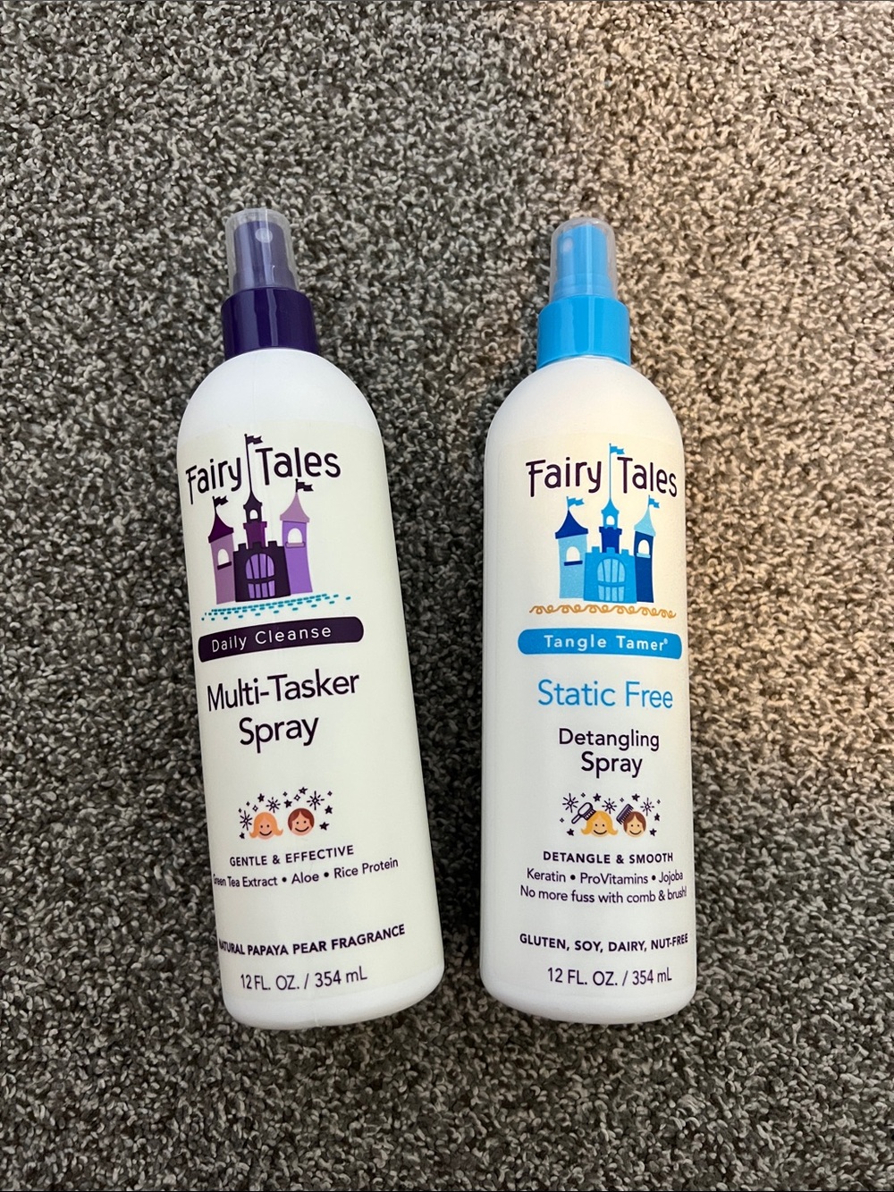 BNWT Fairy Tales Multi-Tasker & Detangling Spray Bundle for Kids!